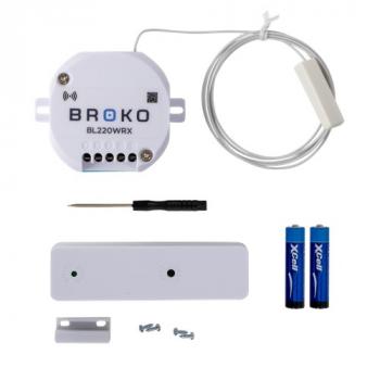 Preview: BL220W - Fensterkontaktschalter Einbauversion für Kochfeldabzüge DIBt