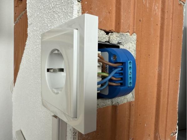 BROKO BL220WRX blau - Funk-Empfänger Unterputz 68mm Dose für dezentrale KWL 6,3A NO&NC DIBt