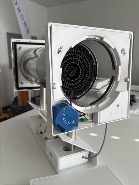 BROKO BL220WRX blau - Funk-Empfänger Unterputz 68mm Dose für dezentrale KWL 6,3A NO&NC DIBt