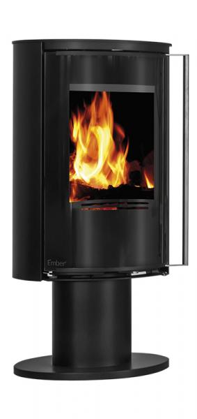 Ember Kaminofen E 16 Vollglastür drehbar